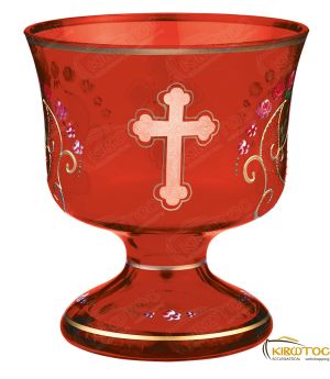 Καντηλόκουπα 16,3x14,3cm Διακοσμημένη