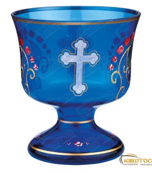 Καντηλόκουπα 16,3x14,3cm Διακοσμημένη