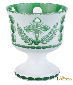 Καντηλόκουπα 16,3x14,3cm Δίχρωμη Χαρακτή