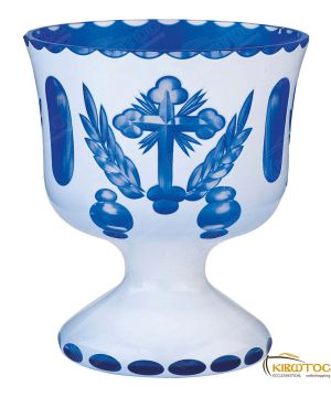 Καντηλόκουπα 16,3x14,3cm Δίχρωμη Χαρακτή