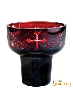 Καντηλόκουπα 11,7x11,3cm Χαρακτή