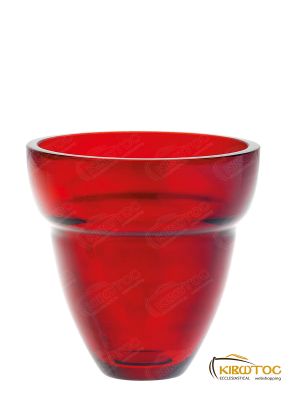 Καντηλόκουπα 8,8x8cm Κόκκινη