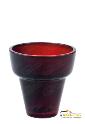 Καντηλόκουπα 8,3x8,3cm Κόκκινη