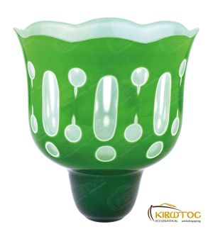 Καντηλόκουπα 15,5x14,5cm Δίχρωμη Χαρακτή