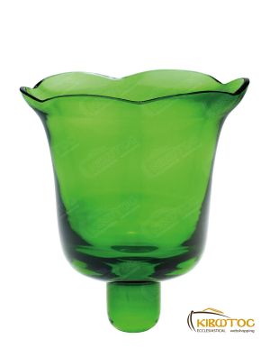 Καντηλόκουπα 12,5x11,2cm Πράσινη