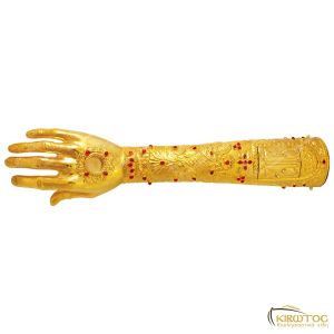 Λειψανοθήκη Χέρι Σκαλιστή Επίχρυση