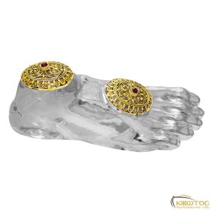 Λειψανοθήκη Πόδι Συρματερή Δίχρωμη