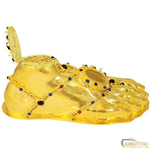 Λειψανοθήκη Πόδι Ανάγλυφη Επίχρυση