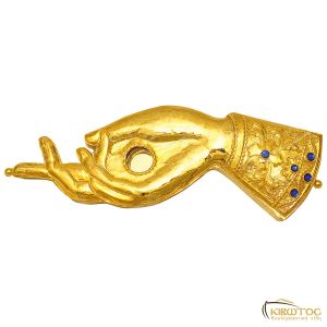 Λειψανοθήκη Χεράκι Ευλογίας Ανάγλυφη Επίχρυση