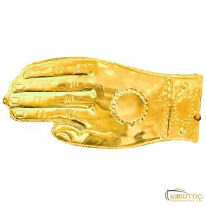 Λειψανοθήκη Χεράκι Επίχρυση Μικρή