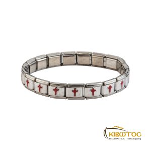 Βραχιόλι Μεταλλικό με Σταυρό