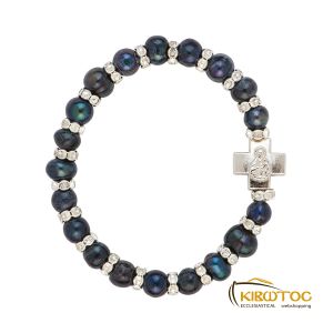 Βραχιόλι Μαργαριτάρια με Σταυρό