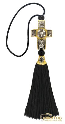 Φυλαχτό Αυτοκινήτου Δίχρωμο Ιησούς και Αρχάγγελος