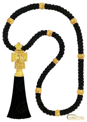 Κομποσκοίνι Προσευχής 100 Κόμπων Επίχρυσο