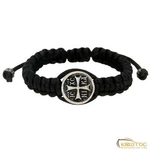 Βραχιόλι Μακραμέ Σχέδιο Σταυρός ΙΣΧΡΝΚ