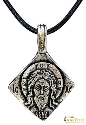 Φυλαχτό Λαιμού Ιησούς Χριστός Επάργυρο