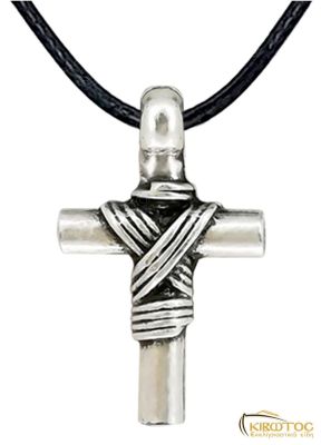 Φυλαχτό Λαιμού Σταυρός Αμπέλι Επάργυρο