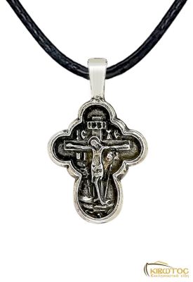 Φυλαχτό Λαιμού Ιησούς και Άγιος Δημήτριος Επάργυρο