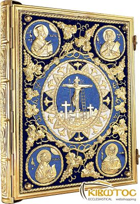 Ευαγγέλιο Επίχρυσο Σμάλτο 3302