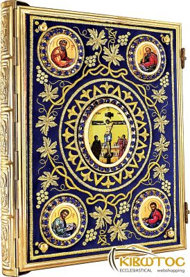 Ευαγγέλιο Χρυσοκέντητο Επίχρυσο 3304