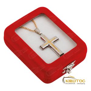 Σταυρός Ατσάλι Ασημόχρυσος