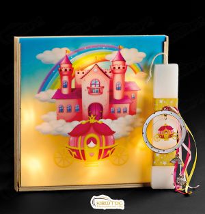 Λαμπάδα με Δώρο Φωτιζόμενο Κάδρο Παλάτι των Ονείρων