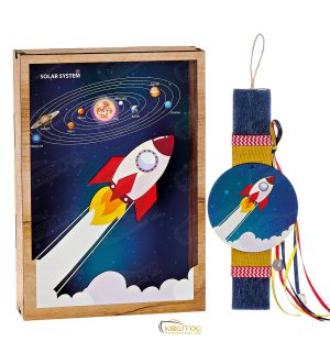 Λαμπάδα με Δώρο Κάδρο Πύραυλος στο Διάστημα