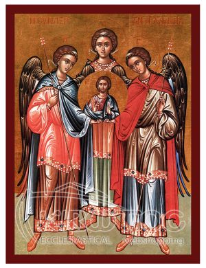 Εικόνα Η Σύναξη των Αρχαγγέλων Βυζαντινή