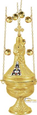 Θυμιατό Επίχρυσο Σμάλτο 3493