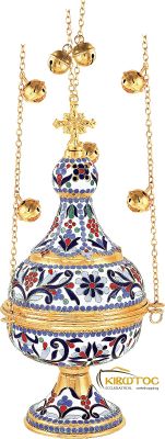 Θυμιατό Επίχρυσο Σμάλτο 3467