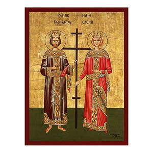Εικόνα Άγιος Κωνσταντίνος και Αγία Ελένη Βυζαντινή
