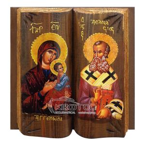Εικόνα Άγιος Αθανάσιος - Παναγία Αγγέλων Βιβλίο