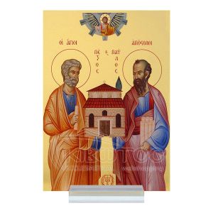 Εικόνα Άγιοι Απόστολοι Πέτρος και Πάυλος Plexiglass