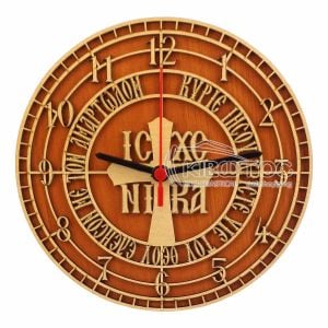 Ρολόι Τοίχου Σχέδιο ICXC ΝΙΚΑ