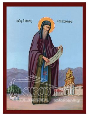 Εικόνα Άγιος Γεράσιμος  Βυζαντινή