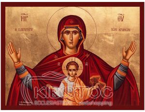 Εικόνα Παναγία Η Πλατυτέρα των Ουρανών Βυζαντινή