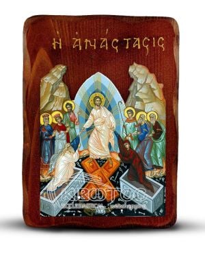Orthodox Icon Resurrection of Jesus