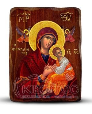 Orthodox Icon Virgin Mary Great Protection