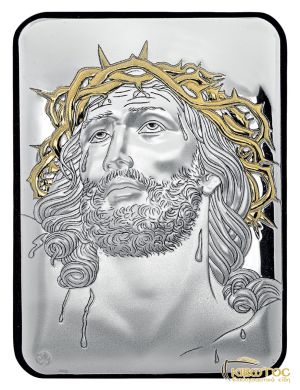 Ασημένια Εικόνα Ιησούς Χριστός ο Νυμφίος