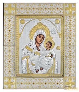 Εικόνα Παναγία η Βηθλεεμίτισσα Ασημένια Κορνίζα 59x49cm