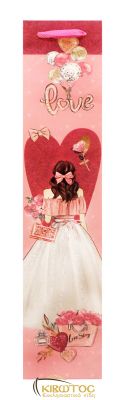 Τσάντα Κράφτ Σχέδιο Κορίτσι με Καρδιά