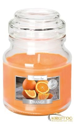 Κερί σε Βαζάκι Άρωμα Πορτοκάλι