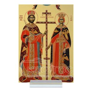 Εικόνα Άγιοι Κωνσταντίνος και Ελένη Plexiglass